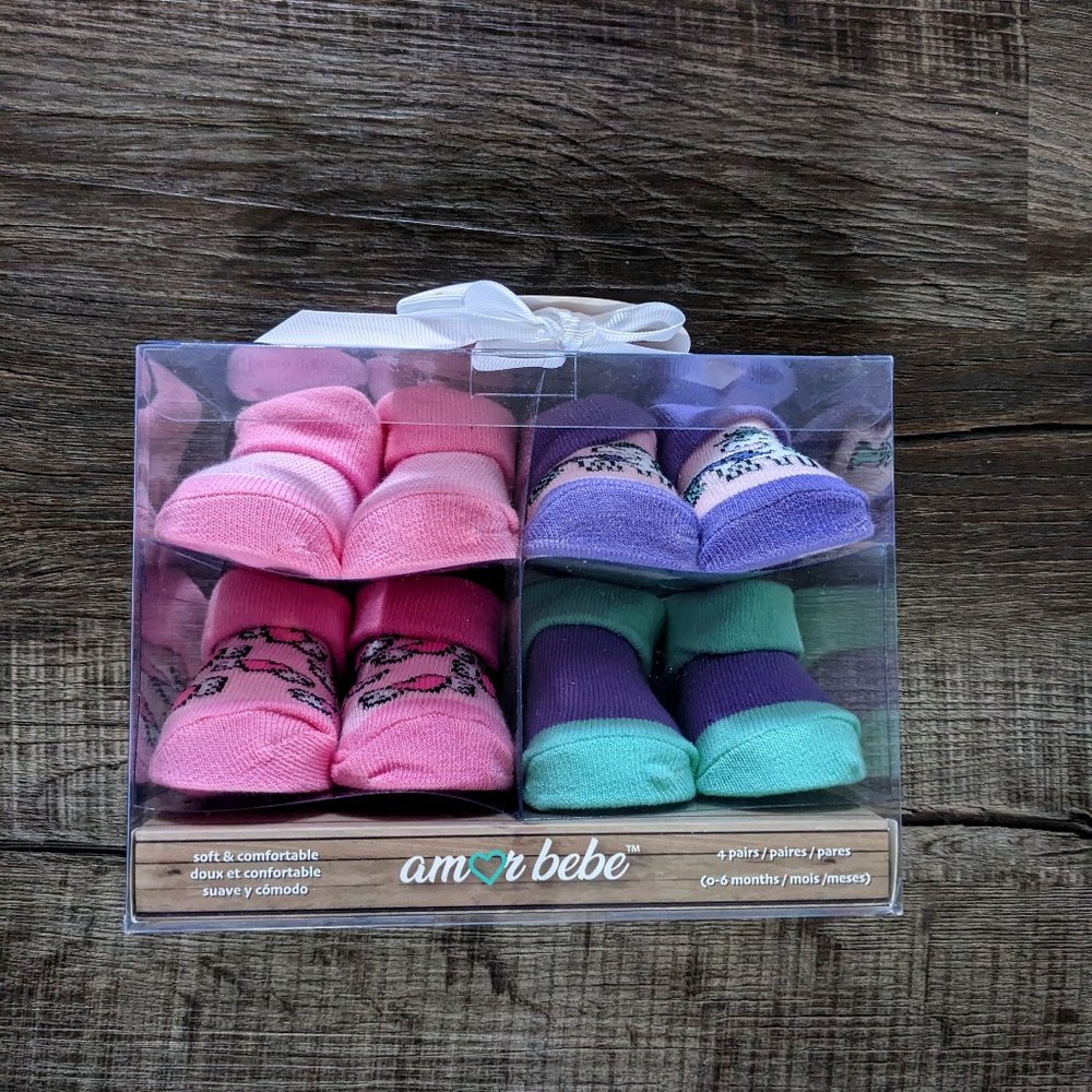 Set of 4 Socks - Girls